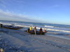 Fischer am Strand von Nouakchott